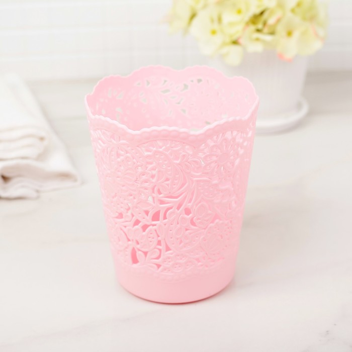 Корзина для хранения 9,5х9,5х11,5 см, цвет МИКС