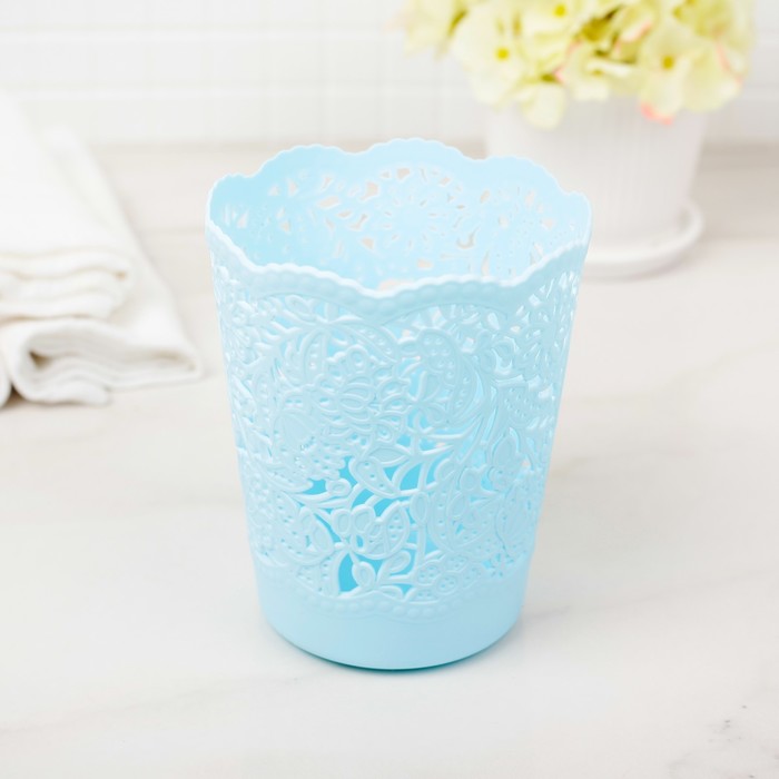 Корзина для хранения 9,5х9,5х11,5 см, цвет МИКС