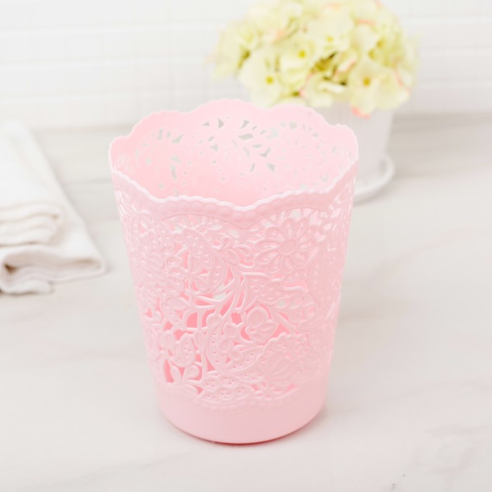 Корзина для хранения 11х11х13,5 см, цвет МИКС