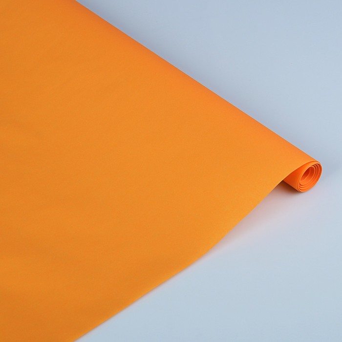 Пергамент флористический "Оранжевое солнце", 0,5 х 10 м, 58 г/м2