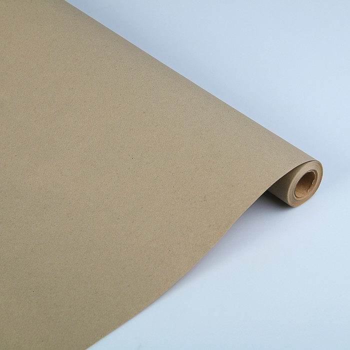 Бумага упаковочная крафт "Акрополь", 0,7 х 10 м, 70 г