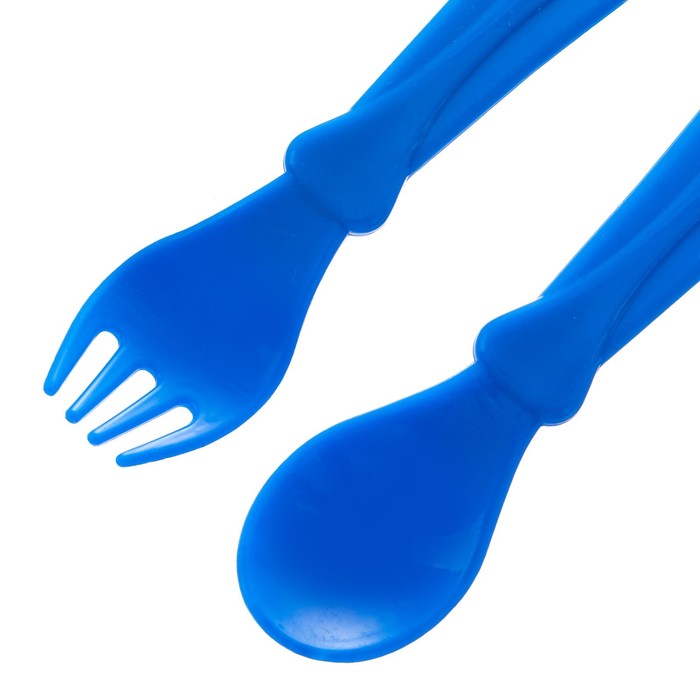 Набор детской посуды «Лучший ребёнок», 3 предмета: тарелка на присоске 250 мл, ложка, вилка, от 5 мес.