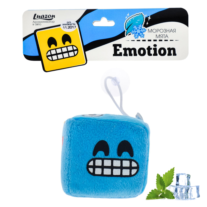 Ароматизатор в авто текстильный Emotion "Морозная мята"
