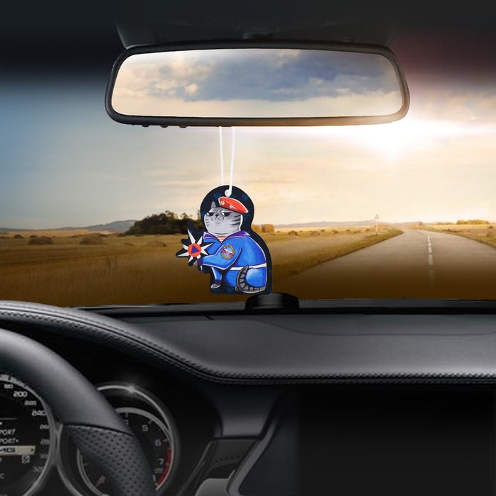 Ароматизатор бумажный "МЧС", апельсин