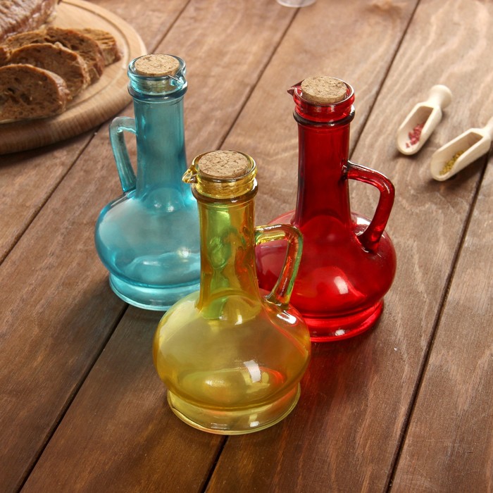 Бутыль для соусов и масла 220 мл "Галерея", цвет МИКС