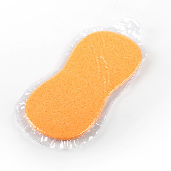 Губка впитывающая 22 x 10 см,вакуумная, микс
