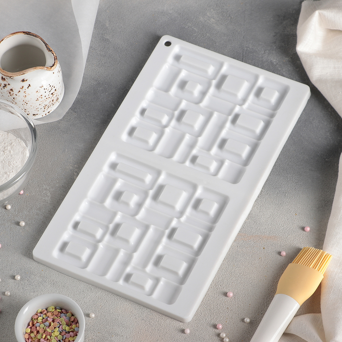 Форма двойная для выпечки и муссовых десертов "Квадро"