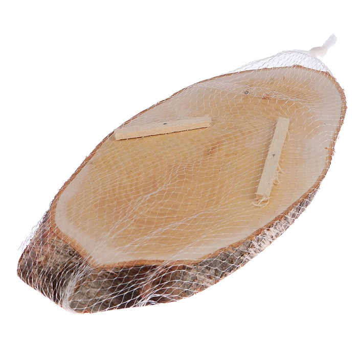 Спил берёзы косой, шлифованный с одной стороны, 21х46см, толщина 1,5см