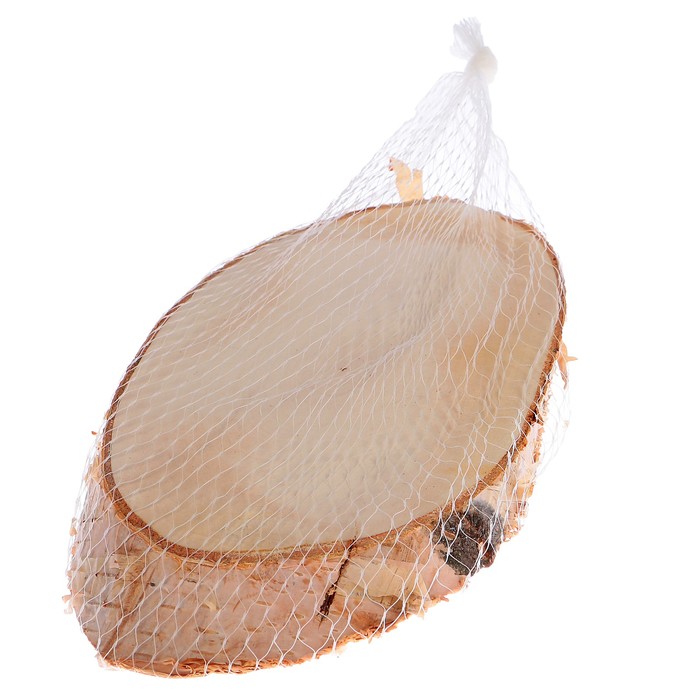 Спил берёзы косой, шлифованный с одной стороны, 13х25см, толщина 1,5см