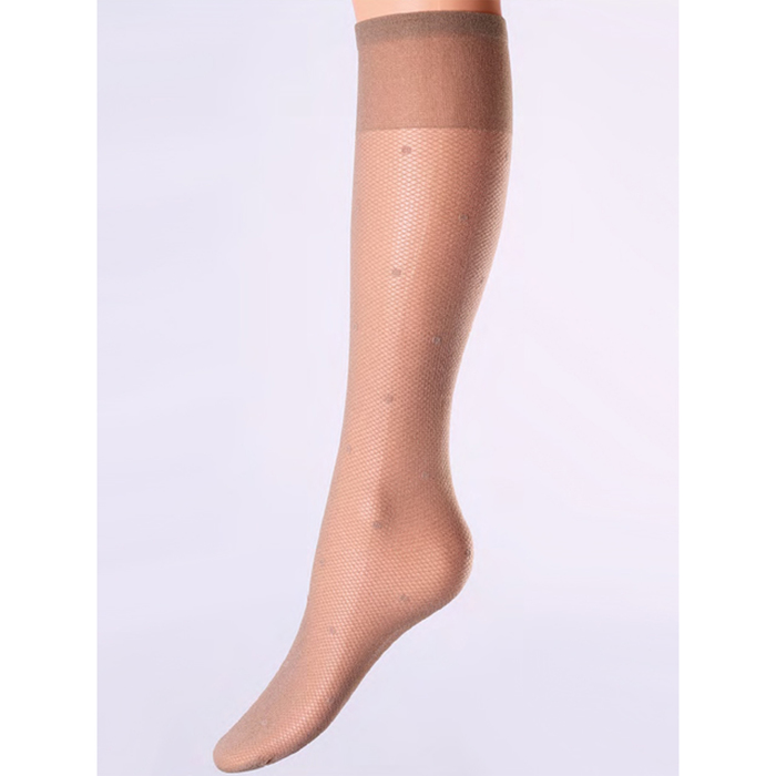 Гольфы женские 40 den, цвет бежевый (glace gul), размер универсальный (UNI)
