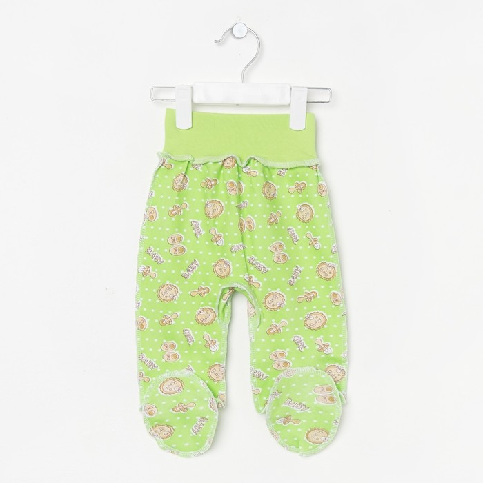 Ползунки для мальчика "Евро" на шир. резинке, рост 74 см, цвет микс 0101 Им_М