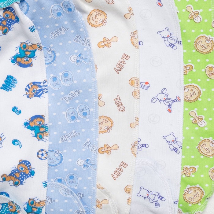 Ползунки для мальчика "Евро" на шир. резинке, рост 74 см, цвет микс 0101 Им_М