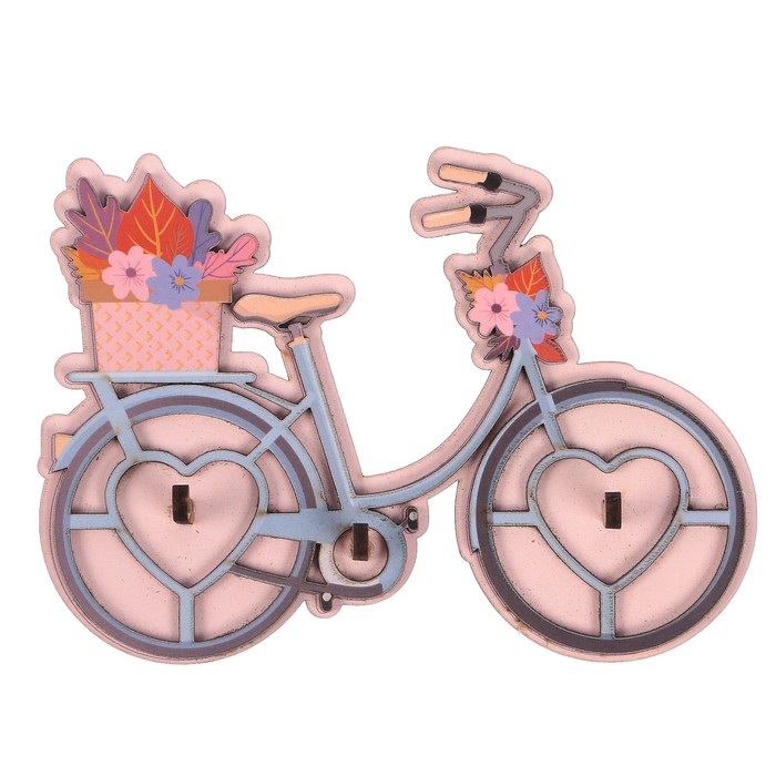 Ключница открытая "Велосипед" 16х12 см