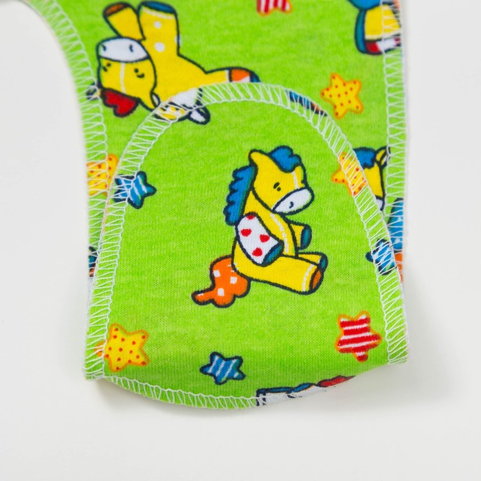 Ползунки для мальчика, цвет микс, короткие, рост 46-50 см