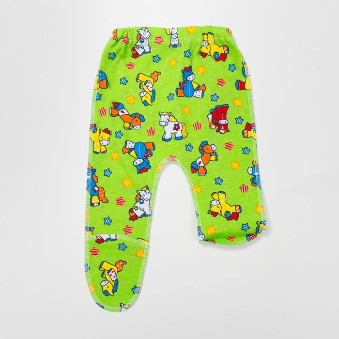 Ползунки для мальчика, цвет микс, короткие, рост 46-50 см