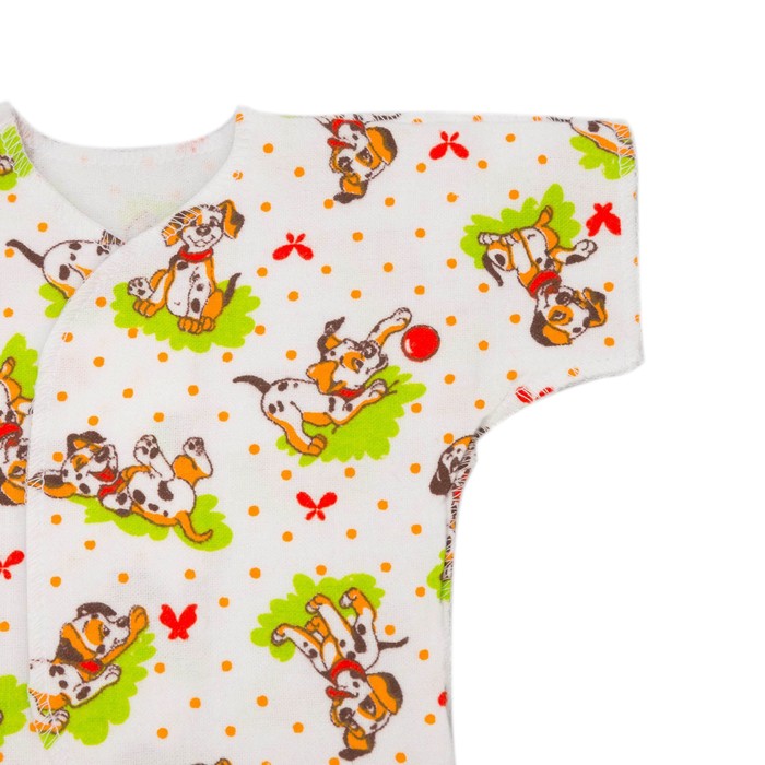 Распашонка для мальчика рост 42 см, цвет микс 0302 Нм_М