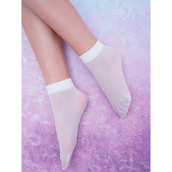 Носки детские LRN 01 40 den цвет белый (bianco), р-р универсальный (UNI)