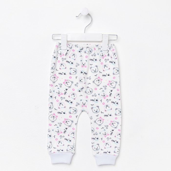 Ползунки для девочки короткие рост 86 см, цвет микс 0108 Ид_М