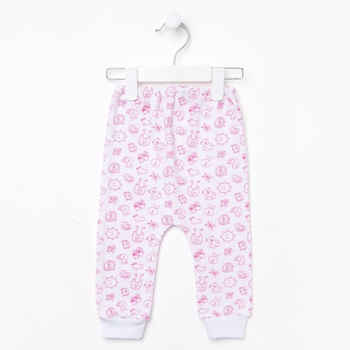 Ползунки для девочки короткие рост 86 см, цвет микс 0108 Ид_М