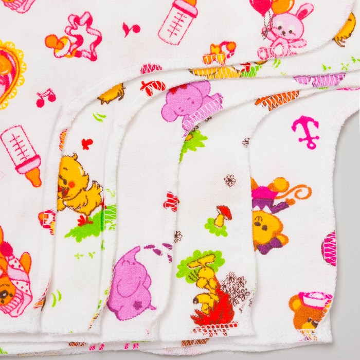 Распашонка для девочки, цвет микс, закрытые ручки, рост 4246 см