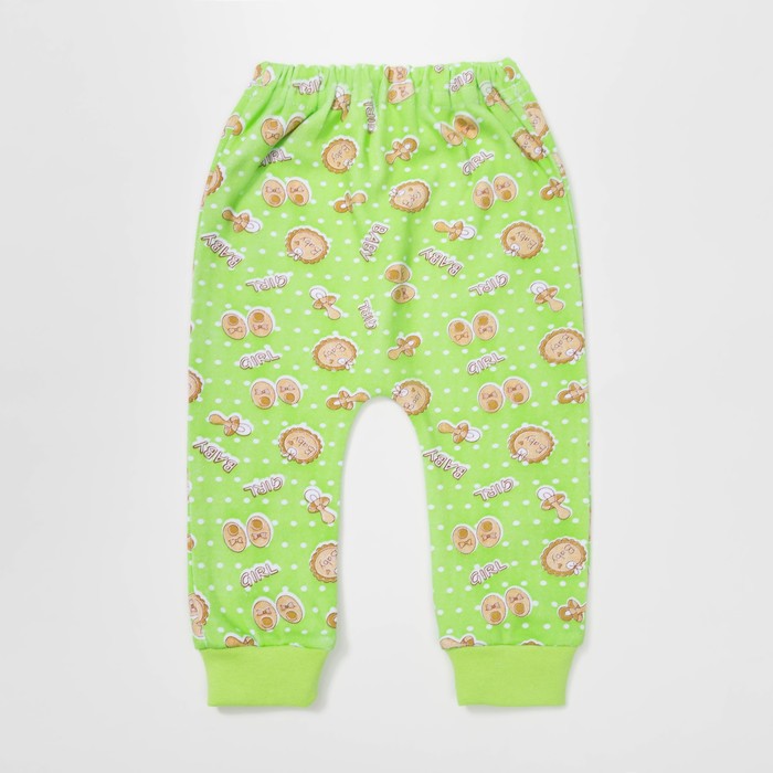 Ползунки для девочки короткие рост 80 см, цвет микс 0108 Им_М