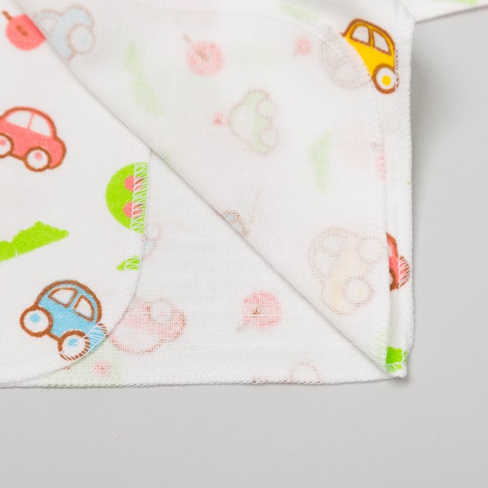 Распашонка для мальчика швы на ружу, рост 42 см, цвет микс 0303 Нм_М