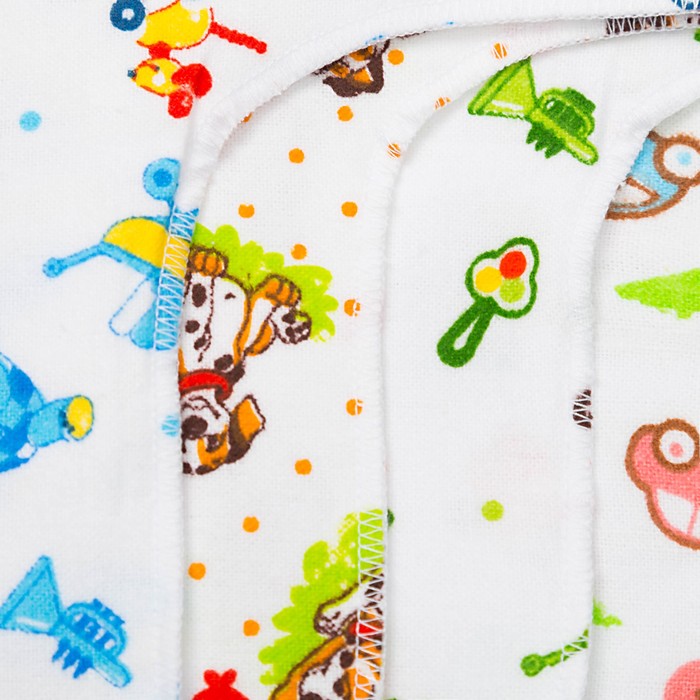 Распашонка для мальчика швы на ружу, рост 42 см, цвет микс 0303 Нм_М