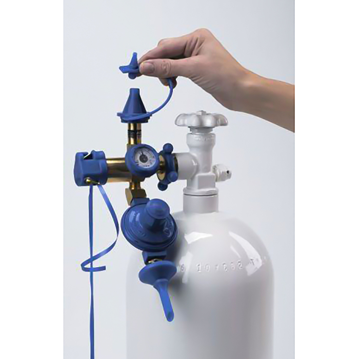 Насадка для баллона Precision Plus оснащенная нажимным клапаном, 1 шт