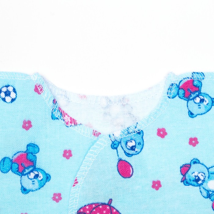 Распашонка для мальчика рост 56 см, цвет микс 0302 Нм_М