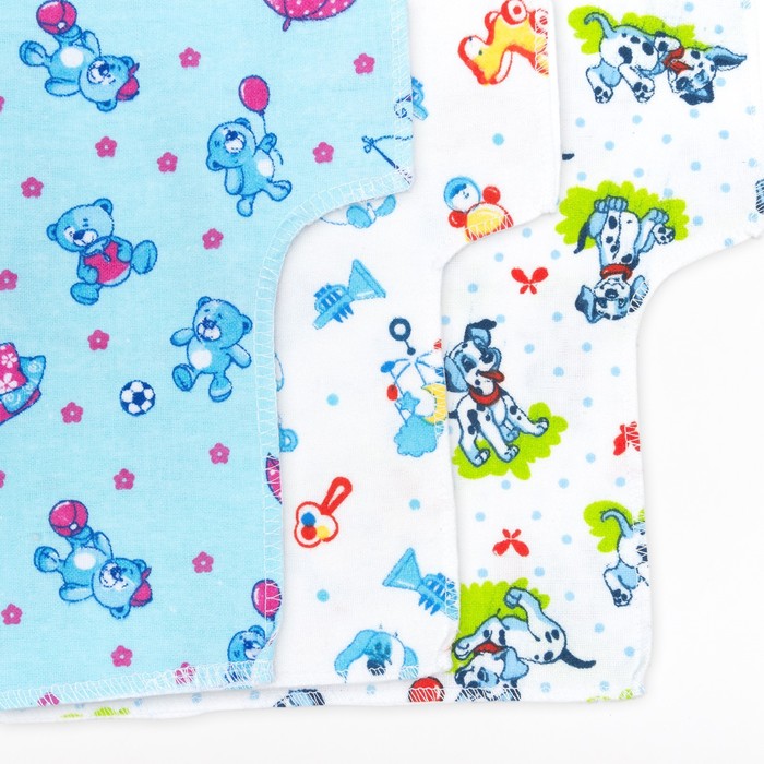 Распашонка для мальчика рост 56 см, цвет микс 0302 Нм_М