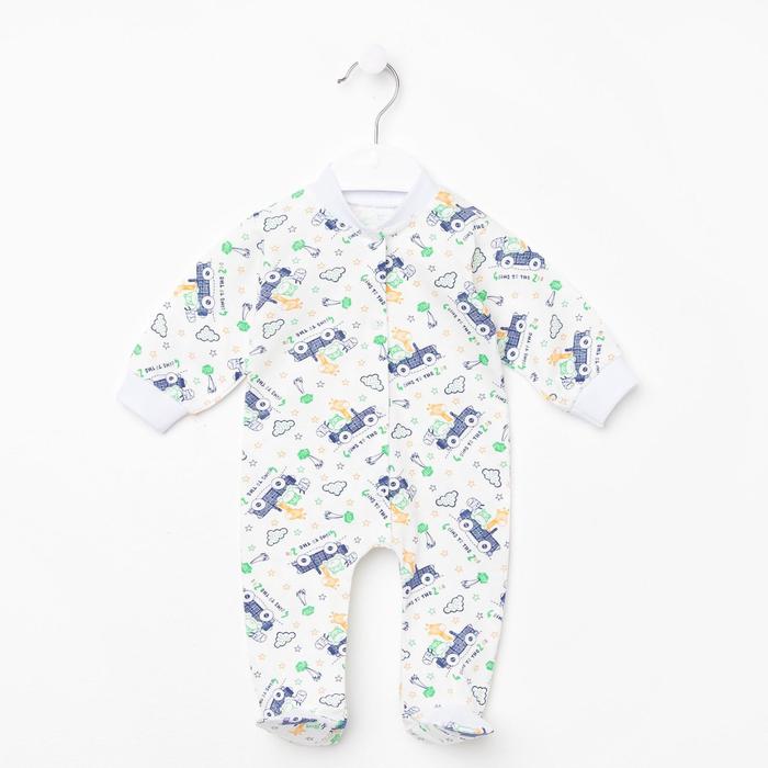 Комбинезон для мальчика, цвет микс, рост 68 см