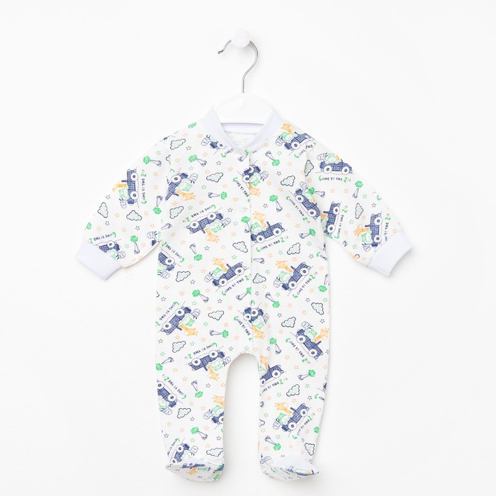 Комбинезон для мальчика, цвет микс, рост 86 см