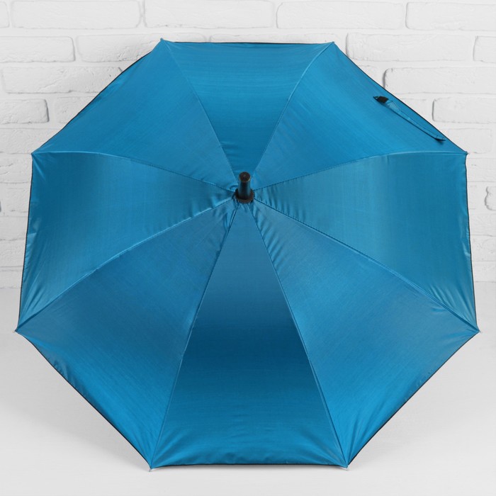 Зонт-трость "Хамелеон", полуавтоматический, R=49см, цвет морская волна