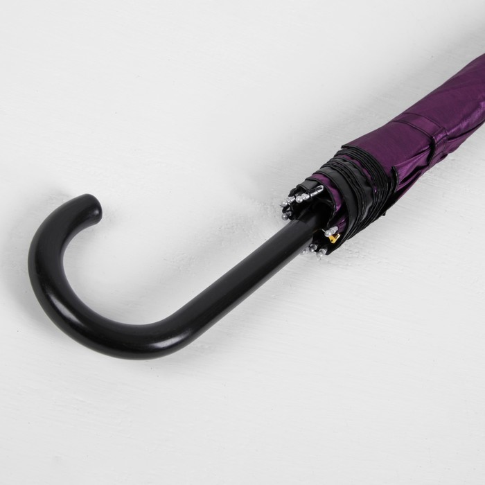 Зонт-трость "Хамелеон", полуавтоматический, R=49см, цвет фиолетовый