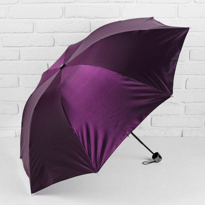 Зонт механический "Хамелеон", R=48см, цвет фиолетовый
