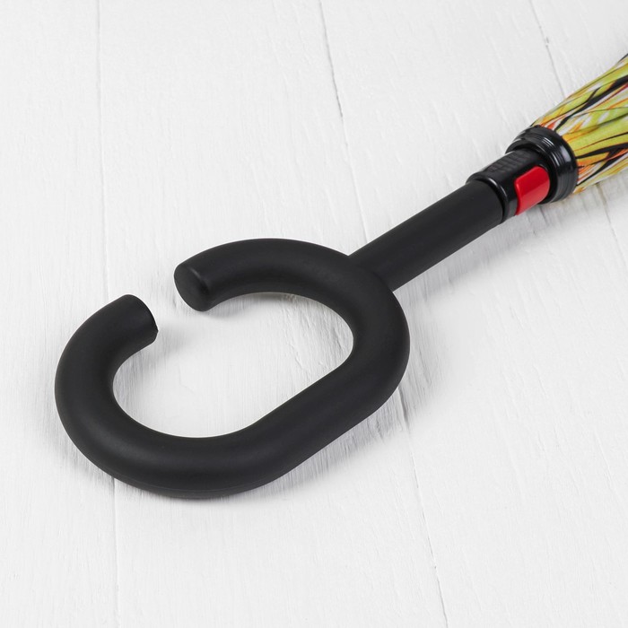 Зонт наоборот "Фейерверк", механический, R=60см, цвет чёрный