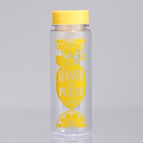 Бутылка для воды «Лимон+Вода», 500 мл Ош
