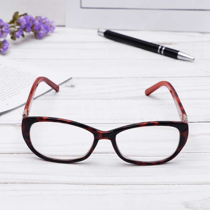 Очки "Бабочки" оправа пластик, линза пластик, цвет МИКС, -1