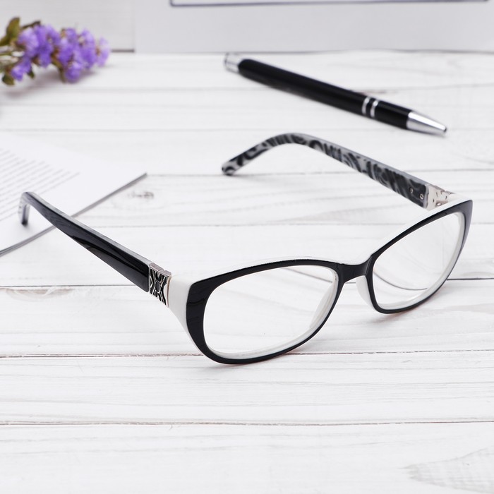 Очки "Бабочки" оправа пластик, линза пластик, цвет МИКС, -1