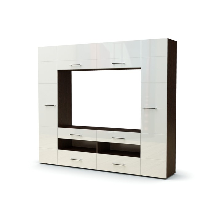 Стенка Редан 1986х359х1724 Венге/топленое молоко