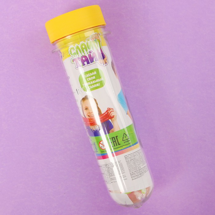 Сделай слайм в колбе, микс 4 цвета в асс. Т12024