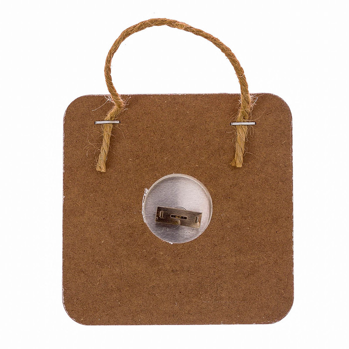 Термометр с круглой шкалой "Листья"