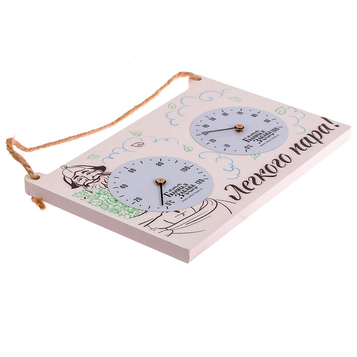 Термогигрометр "Лёгкого пара", 17 х 11 см