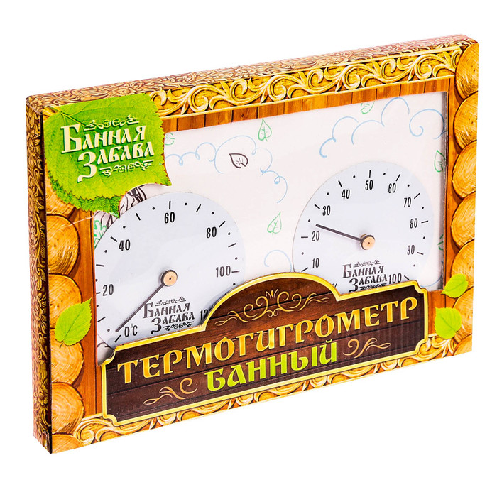 Термогигрометр "Лёгкого пара", 17 х 11 см