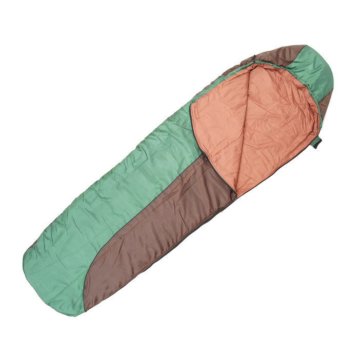 Спальный мешок кокон 200, 220х75, 0/+20С, бязь/Taffeta 190, термофайбер, СК2