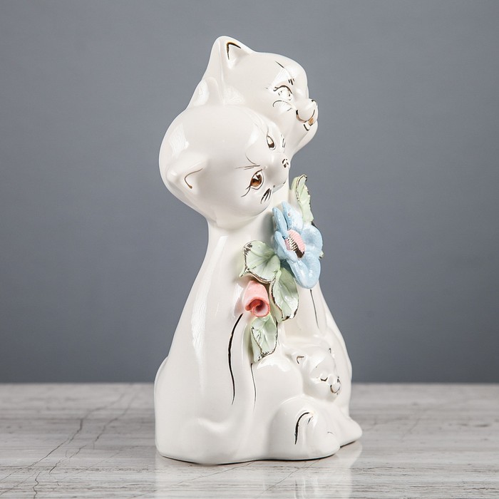 Копилка "Семья котов" лепка микс