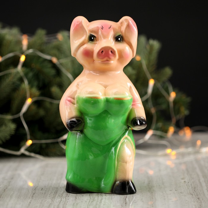 Копилка "Свинка Роза" 28 см