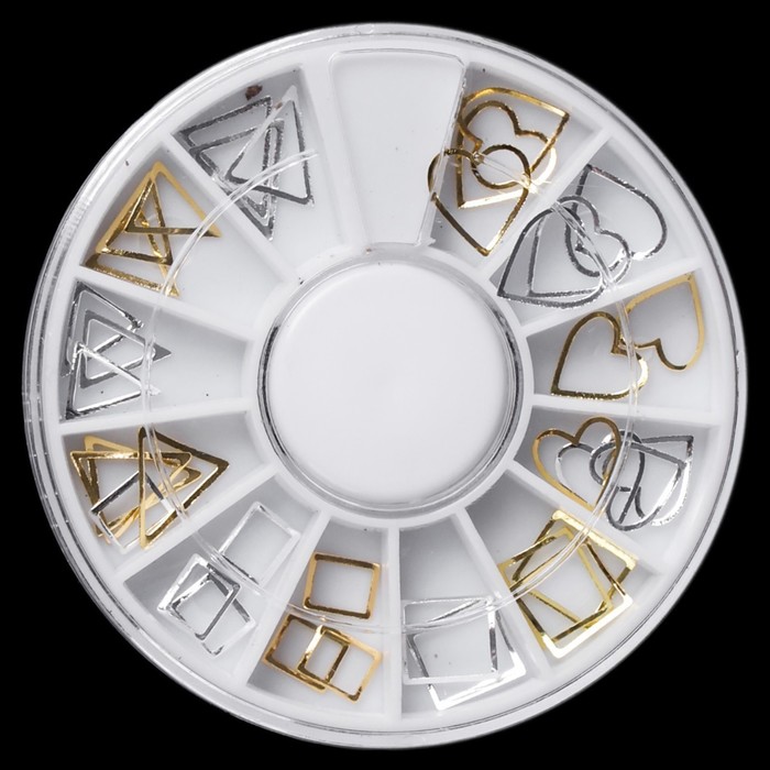 Декоративный элемент "Геометрические фигуры",12 ячеек