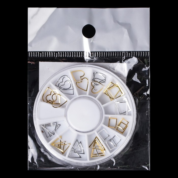 Декоративный элемент "Геометрические фигуры",12 ячеек