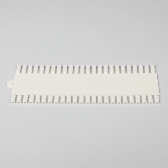 Палитра для лаков, 48 ногтей, цвет слоновая кость